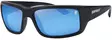 Rapala Amberjack Matte Black Blue Mirror - Plastic Lenses - 022677381237 - 1