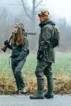 Swedteam Titan Long Hunting Jacket Swedteam Green - Men's Hunting Jackets - 7330144046507 - 4