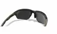 Wiley X WX Jakl Captivate Tungsten Mirror Grey - Matte Black/Tan - Shooting Glasses - 712316091497 - 3