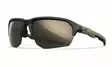 Wiley X WX Jakl Captivate Tungsten Mirror Grey - Matte Black/Tan - Shooting Glasses - 712316091497 - 1