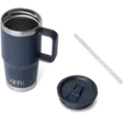 Yeti Rambler 20 OZ Travel Straw Mug Navy - Insulated Bottles and Mugs - 888830503867 - 3