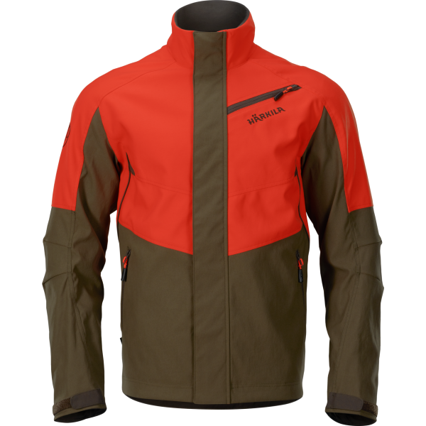 Härkila Wildboar Pro Jacket Wildboar Orange/ Willow Green - Hunting Jackets for Men - 5707335491477 - 1