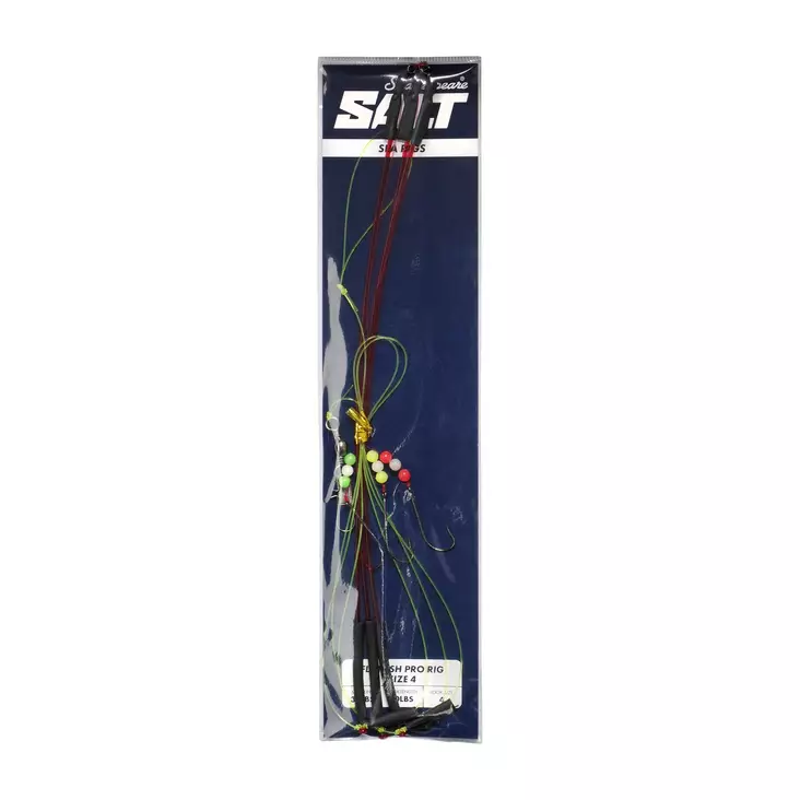 Shakespeare Salt Flatfish Pro Rig #6 - Ready-made Sea Rigs - 043388130907 - 1
