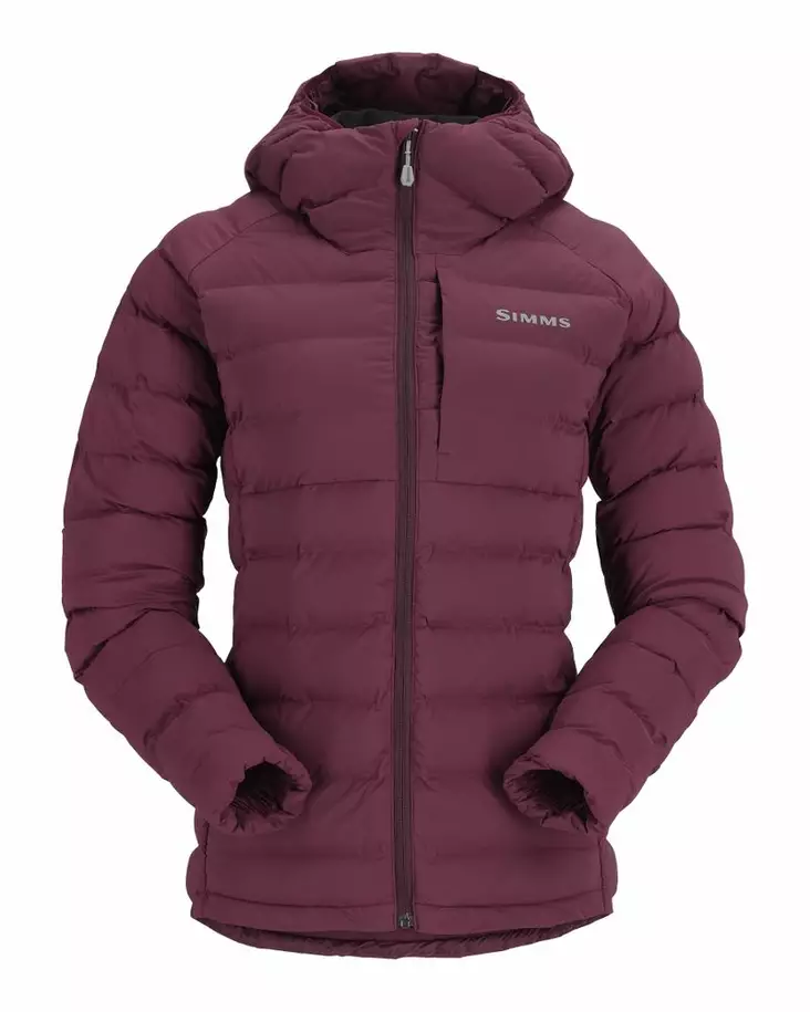 Simms Women's Exstream Hooded Jacket Mulberry - Insulated Jackets - 694264581087 - 2