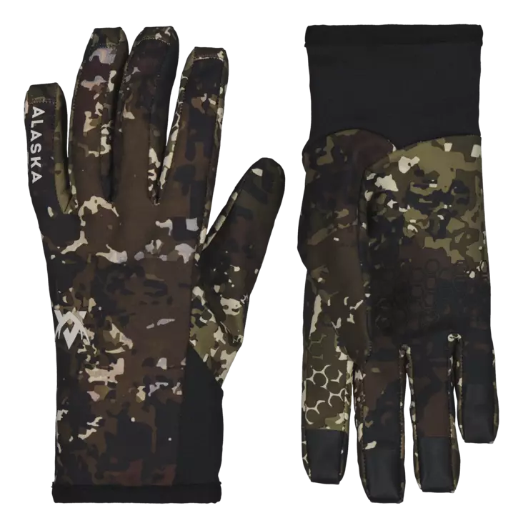 Alaska Chaser Stretch Gloves BlindTech Forest - Hunter gloves - 6438347050497 - 1