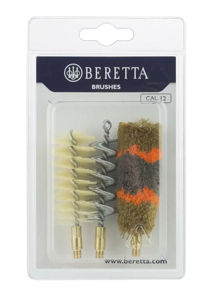 Beretta Set of 3 shotgun brushes ga 12 - Gun Cleaning Kits - 8051832216857 - 1