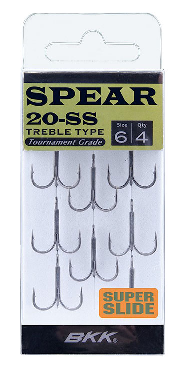 BKK Spear-20 SS Treble - Hooks - 6939067093547 - 1