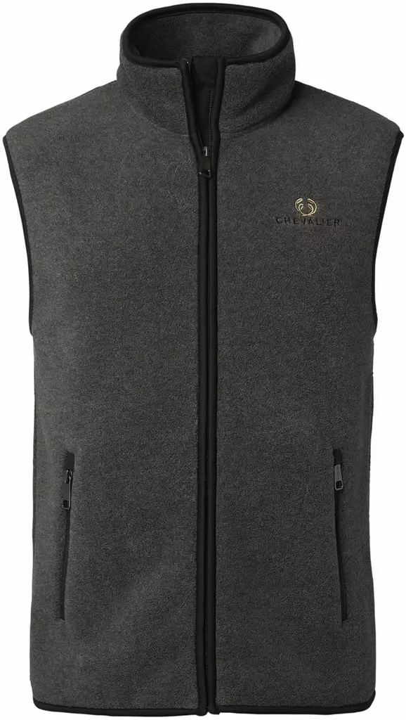 Chevalier Mainstone Fleece Vest Men Anthracite Black - Hunting Vests - 808491172257 - 1