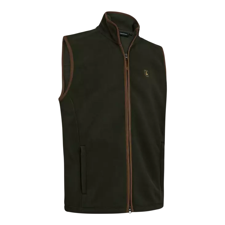 Deerhunter Cumbria Fleece Waistcoat Forest Ember - Hunting Jackets for Men - 5702827241967 - 1