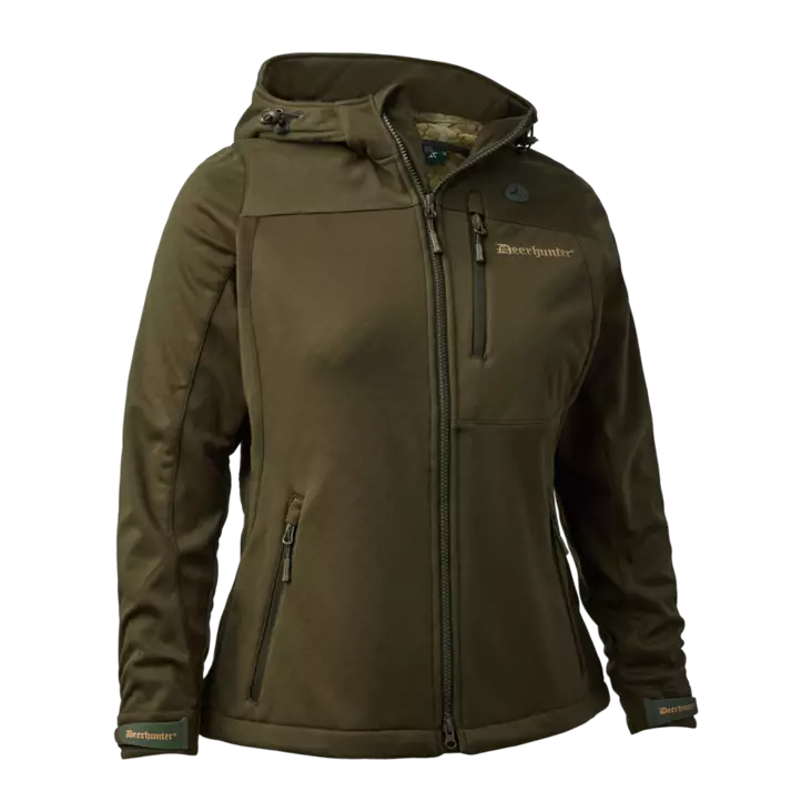 Deerhunter Lady Excape Softshell Jacket Art Green - Hunting Jackets for Women - 5702827209097 - 1