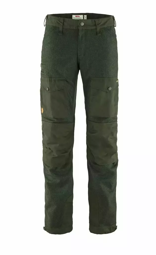 Fjällräven Värmland Wool Trousers Deep Forest - Hunting Trousers for Men - 7323450639327 - 1