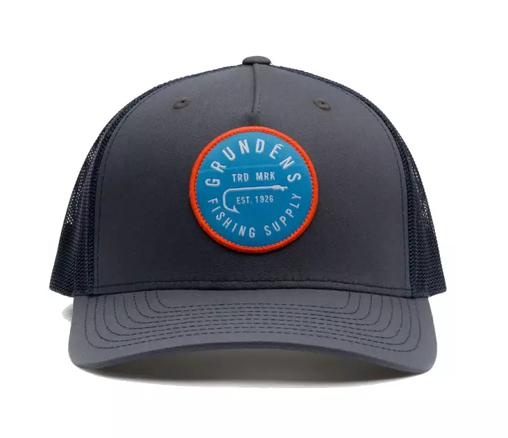 Grundens Hook Trucker FP Army Ombre Blue - Truckers - 7332525291797 - 1