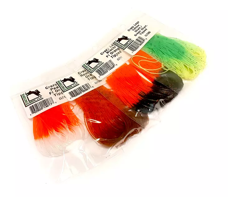 Hareline Hot Tipped Crazy Legs - Other Fly Tying Products - 40550300007 - 2