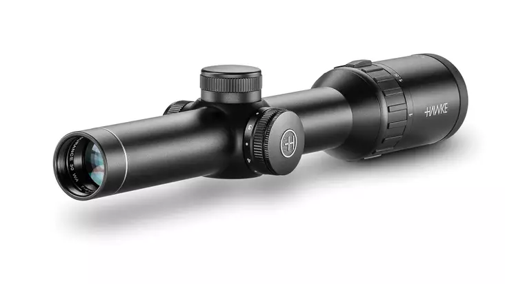 Hawke Endurance 30 WA 1-4x24 L4A DOT - Hawke Rifle Scopes - 5054492163007 - 1
