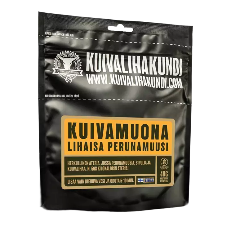Kuivalihakundi Kuivamuona Lihaisa Perunamuusi 135g - Outdoor Meals - 6430063302997 - 1
