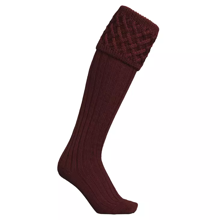 Laksen Windsor Wine - Hunter socks - 5707953651437 - 1
