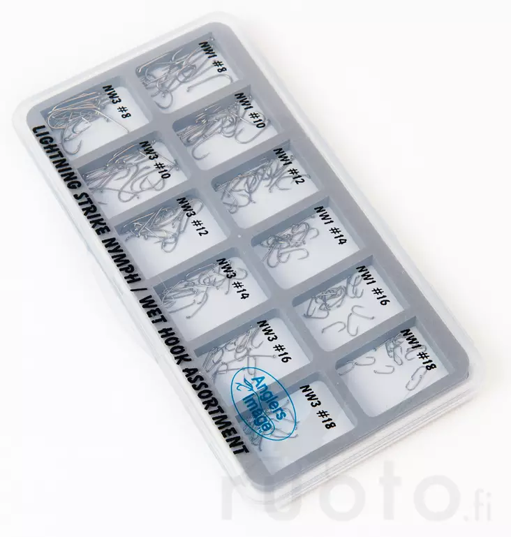 Lightning Strike Nymph & Wet Hook Assortment - Wet Fly Hooks - 053526647037 - 1
