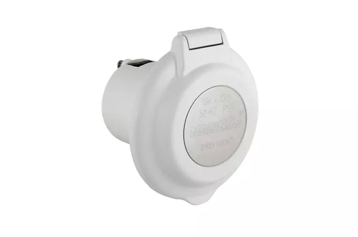 Marinco 16A 230V Inlet Contoured Exp. - Ground / Harbor Power - 093344306327 - 1