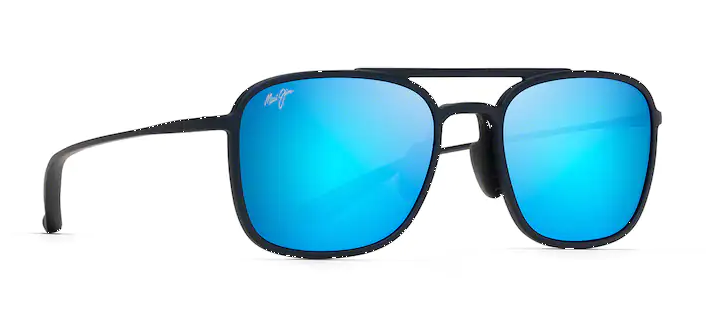 Maui Jim Keokea - Matte Blue Frame with Blue Hawaii Lens - Plastic Lenses - 603429065867 - 1