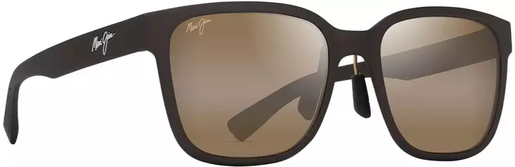 Maui Jim Paulele AF - Matte Brown Frame with HCL Bronze Lens - Glass Lenses - 603429079567 - 1