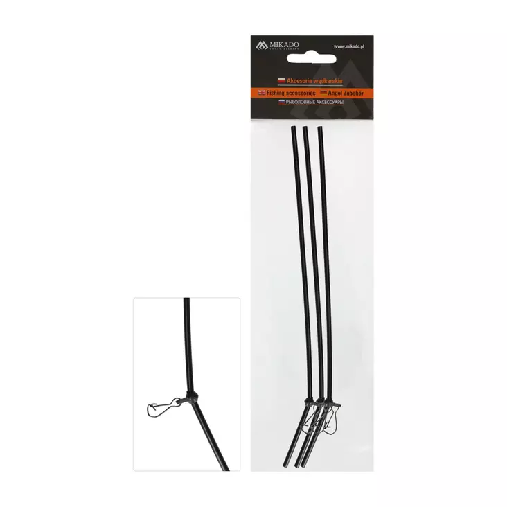 Mikado Anti-Tangle Tube with Snap 3 pcs - Feeder Connectors, Beads & Stops - 5900637108627 - 1