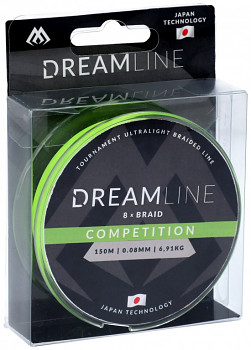 Mikado Dreamline Fluo Green 150m - Braided Lines - 5900637029847 - 1