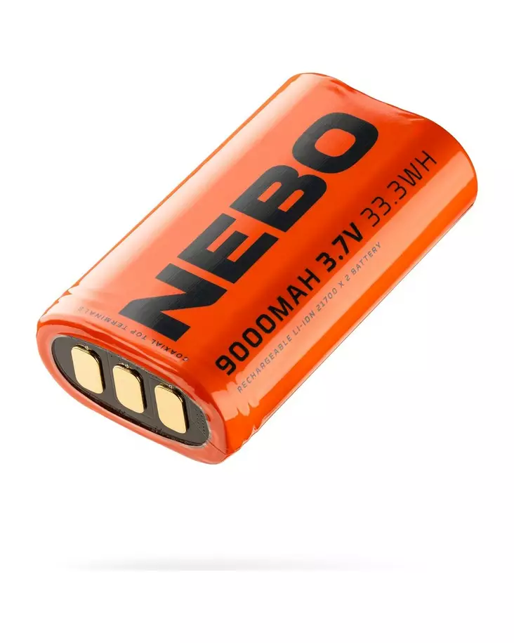 NEBO Rechargeable Battery 21700 9000MAH - Lighting Accessories and Add-ons - 5060945232107 - 1