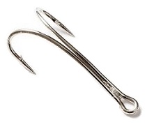 Partridge Patriot CS16U/2S Up-Eye Double Silver - Salmon Fly Hooks - 5055478718587 - 1