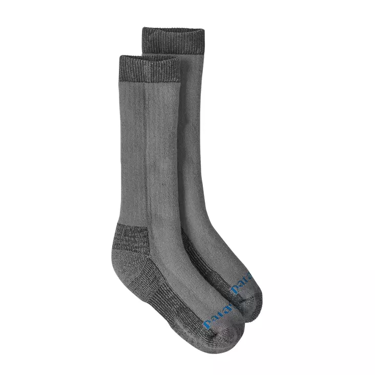 Patagonia Heavyweight Merino Wool Blend Knee Socks Forever Grey - Socks and Buff - 198077491507 - 1