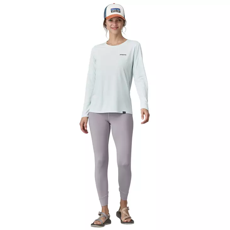 Patagonia Womens Tropic Comfort Sun Tights Herring Grey - Ruoto