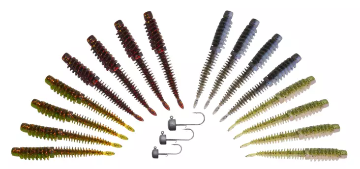 Patriot Sneaky 7,5cm Ned 16+3kpl Clearwa - Lure Assortments - 6417512543057 - 1