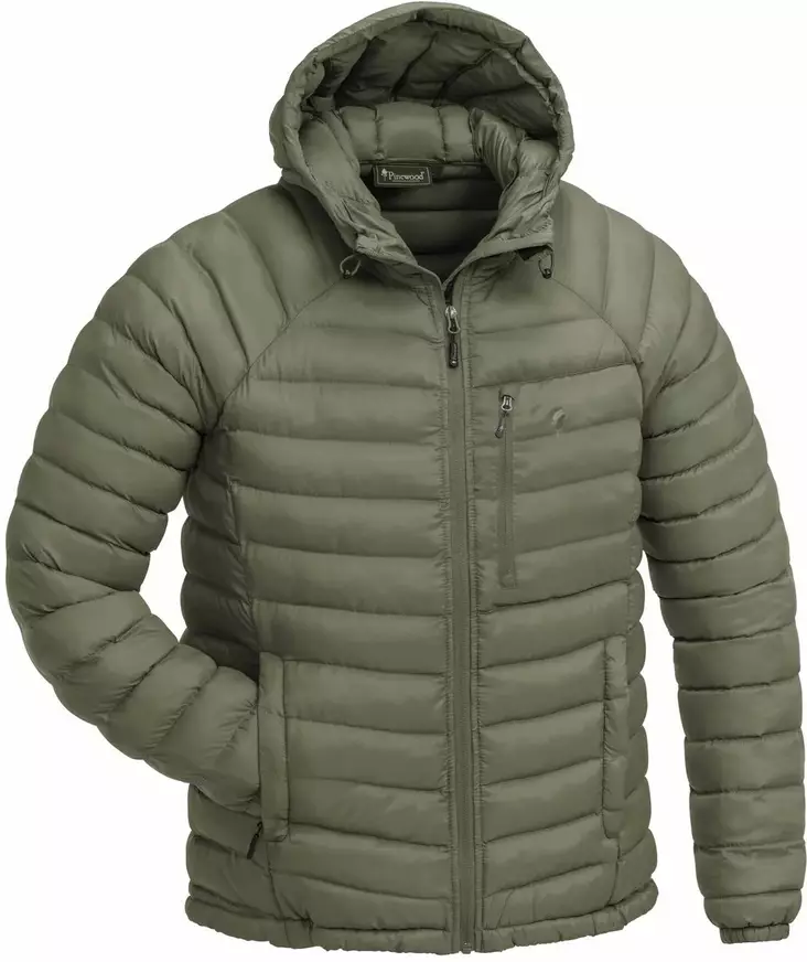 Pinewood Abisko Insulation Jacket Clover Green - Hunting Jackets for Men - 7331090343597 - 1