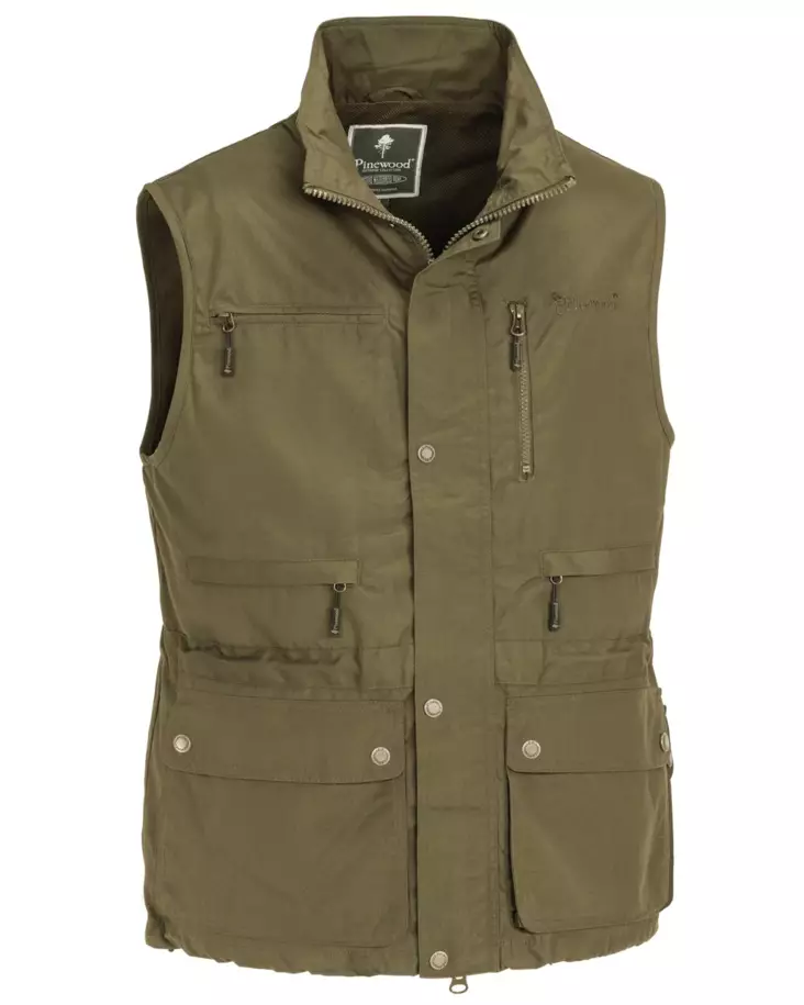Pinewood New Tiveden Vest Olive - Hunting Vests - 7331090073487 - 2