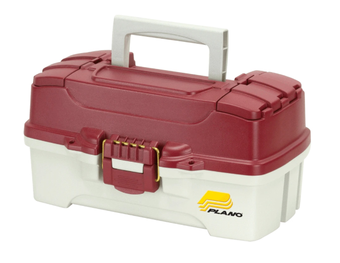 Plano One-Tray Tackle Box - Brown Off White - Lure Boxes - 024099662017 - 1