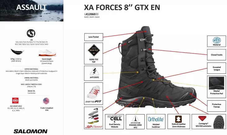 Salomon XA Forces 8 GTX - Ruoto.com webstore