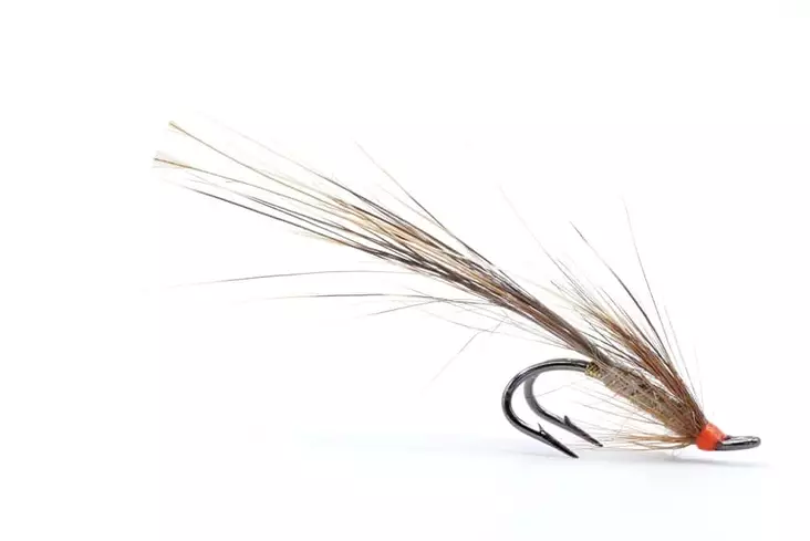Sarvijaakko Natural Grey Salmon Fly - Double Hook Salmon Flies - 8859202530127 - 1