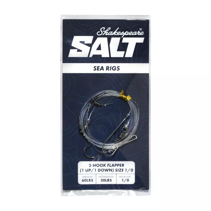 Shakespeare Flapper 1 Up/1 Down Size 2 - Bottom Fishing & Cod Rigs - 043388131027 - 1