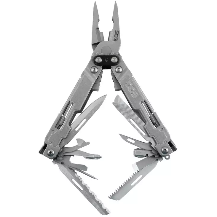 SOG Poweraccess Deluxe MT Stone Wash - Multi Functional Tools - 729857008037 - 1