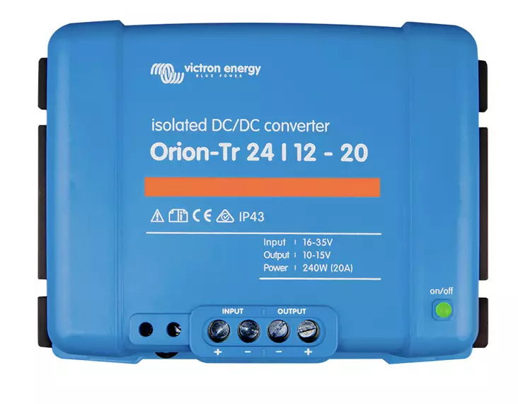 Victron energy Orion-Tr DC-DC Converter 24/12-20 Isolated - Battery Chargers - 8719076035237 - 1