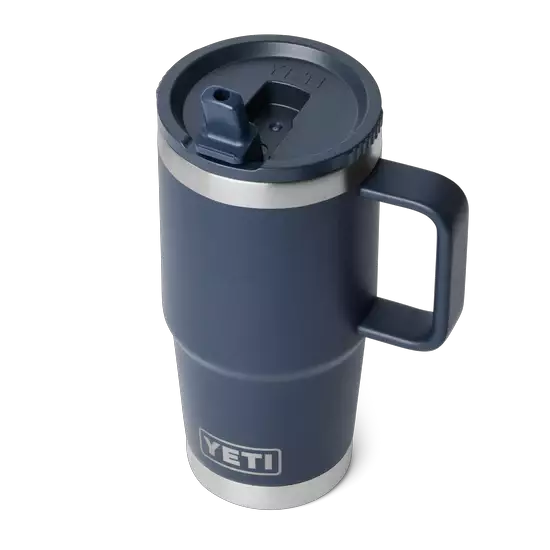 Yeti Rambler 20 OZ Travel Straw Mug Navy - Insulated Bottles and Mugs - 888830503867 - 1