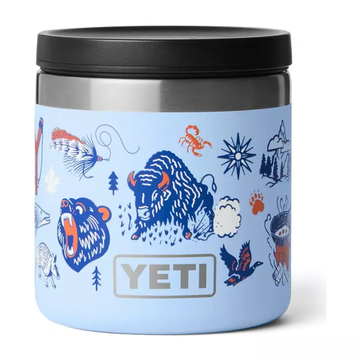 RAMBLER FOOD JAR 8 OZ BIGSKY SUMMER CAMP - Insulated Bottles and Mugs - 888830602997 - 1