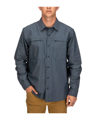 Simms Prewett Stretch W Shirt Carbon - Shirts - 694264502518 - 2