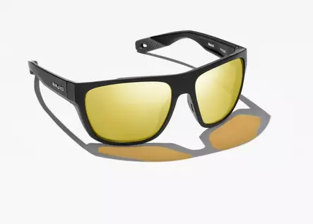 Bajio Las Rocas Black Matte Yellow Glass - Glass Lenses - 840290913068 - 2