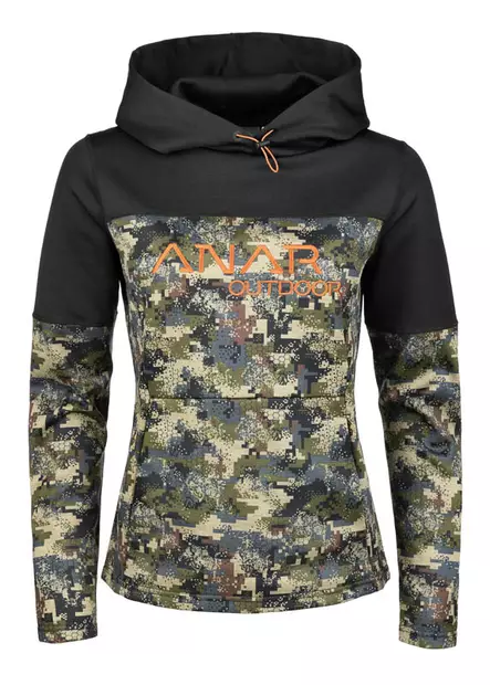 Anar Galda W's Camo Hoodies - Shirts - 6438014281018 - 2