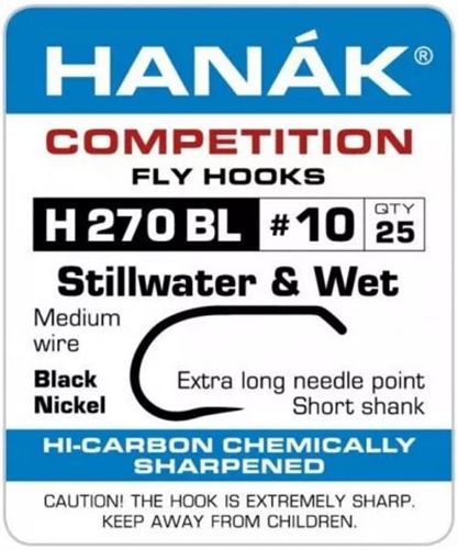 Hanak H270BL Stillwater & Wet - Barbless Hooks - H270BL08 - 2