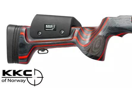 KKC Black/Red - Riflestocks Laminate - 8188 - 2