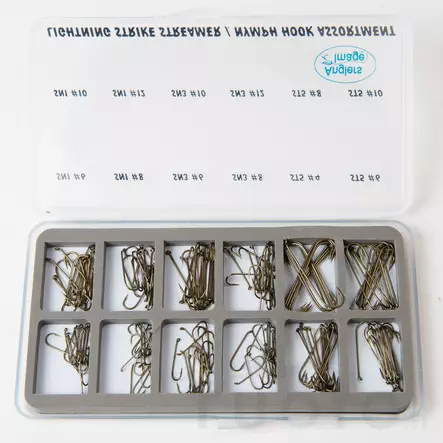 Lightning Strike Streamer & Nymph Hook Assortment - Wet Fly Hooks - 053526647068 - 2