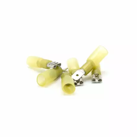 Oceanflex Shrinkable Flat Female 1.5-2.5mm² Yellow 6.3mm - Cables and connectors - 7332467288718 - 1