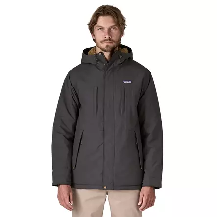 Patagonia Mens Isthmus Parka Ink Black - Down Jackets for Men - 198077469698 - 2