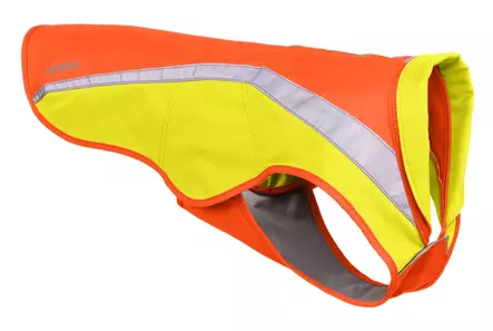 Ruffwear Lumenglow High-Vis Jacket Blaze Orange - Dog Vest & Cloths - 748960695798 - 1